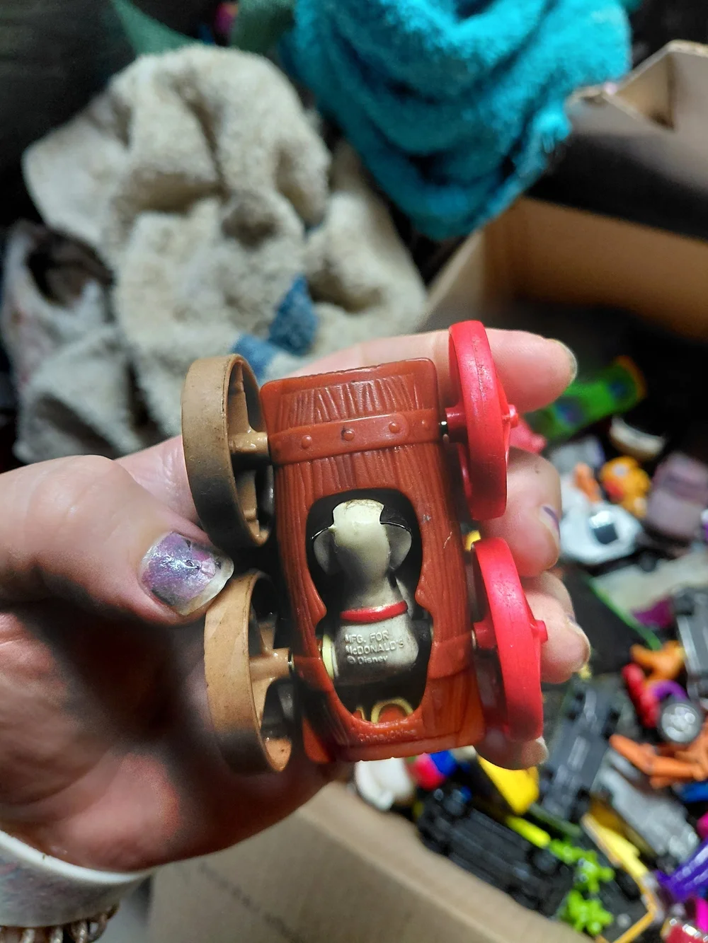 1997 vintage McDonald's Happy Meal toy from 101 Dalmatians: The Series.